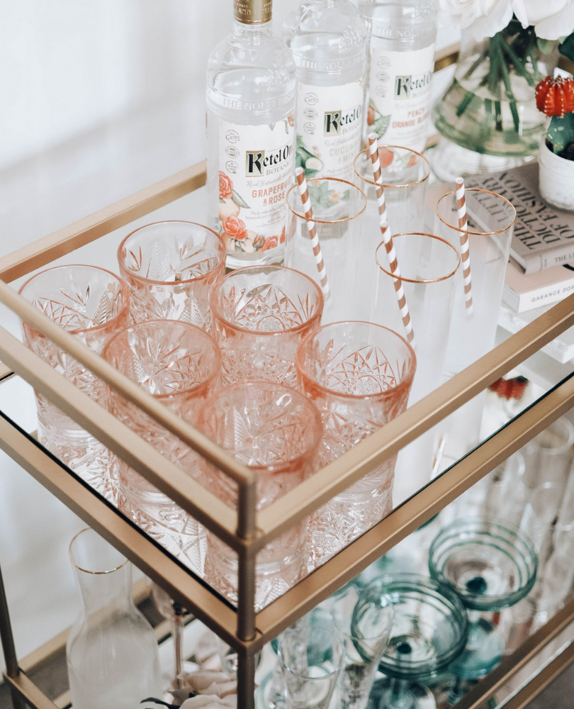 spring bar cart
