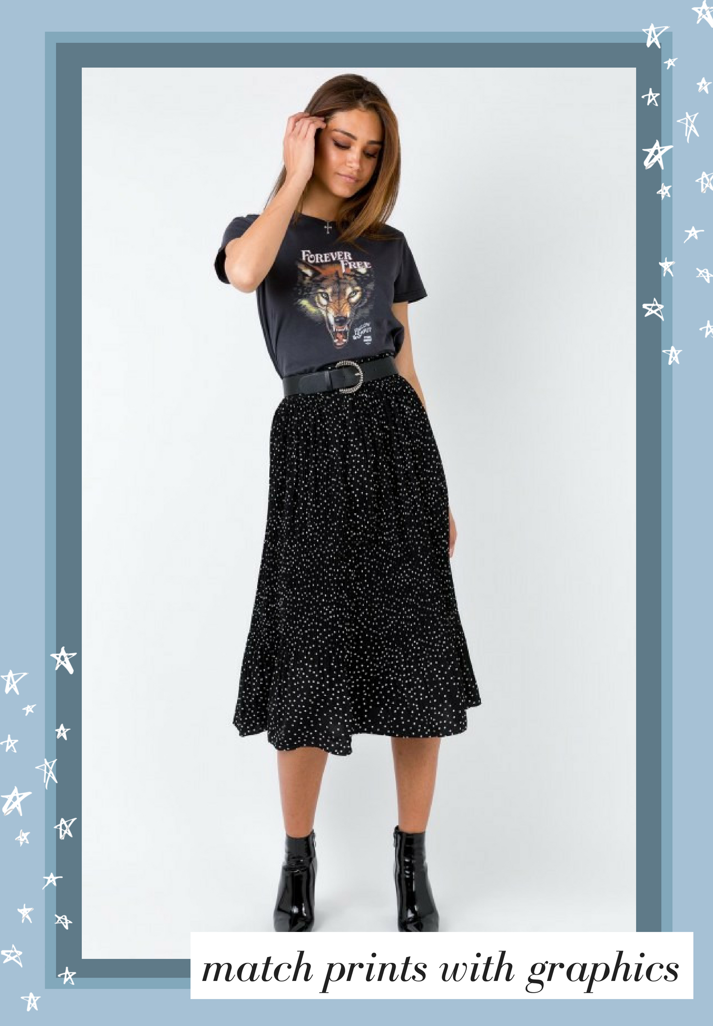 skirt and top style