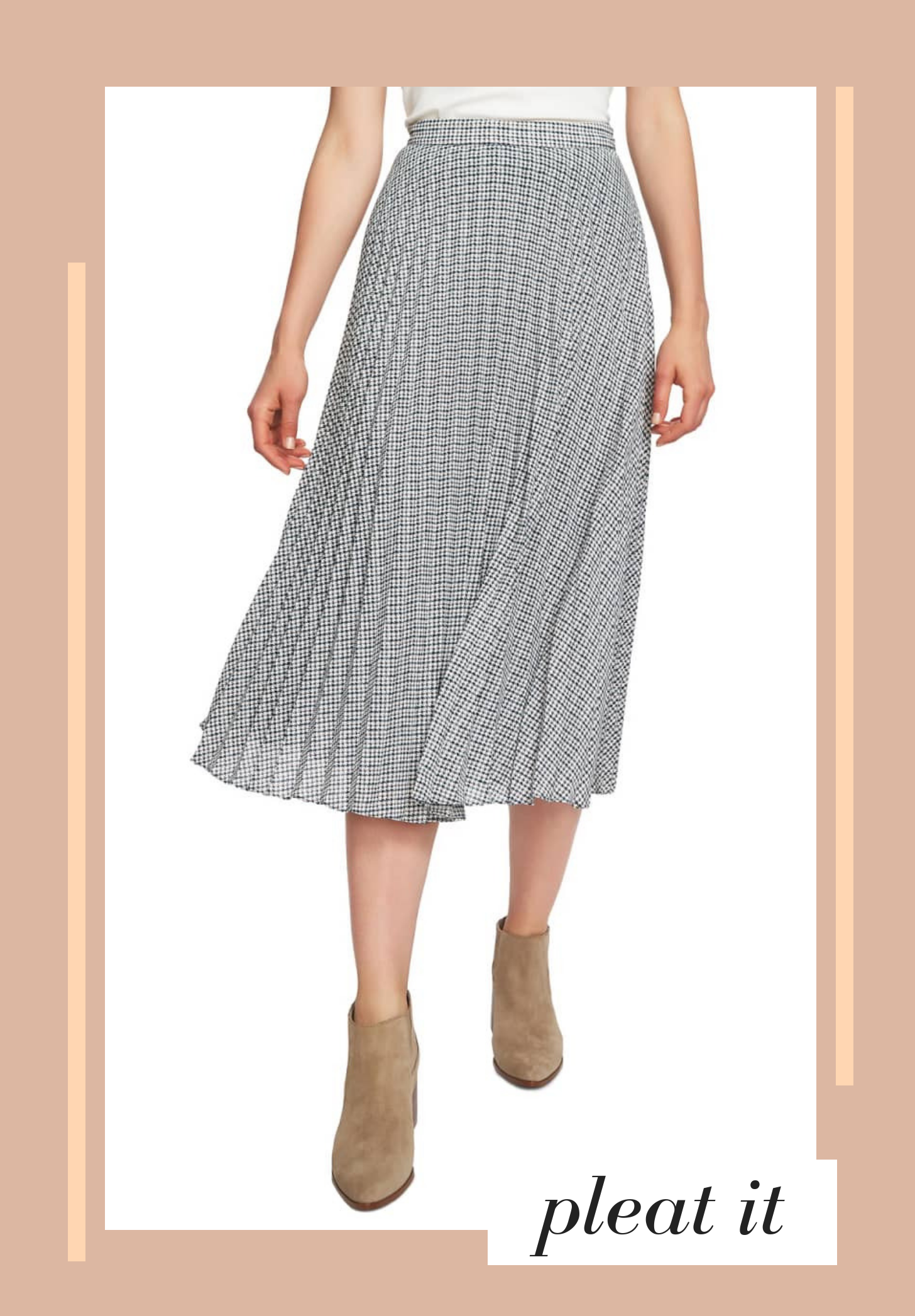 skirt and top style