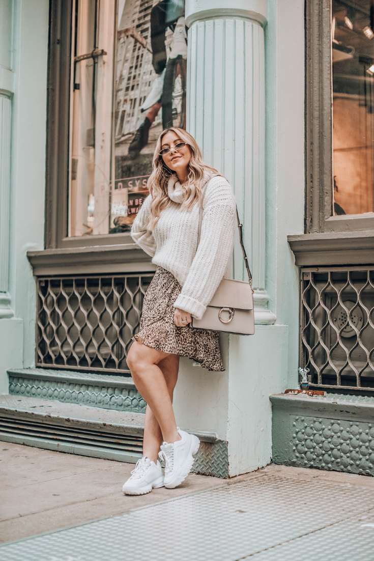 2 ways to wear leopard