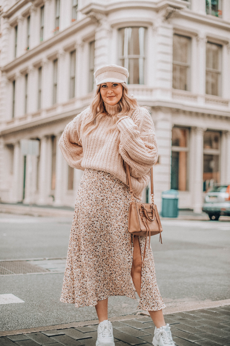 7 all pink look