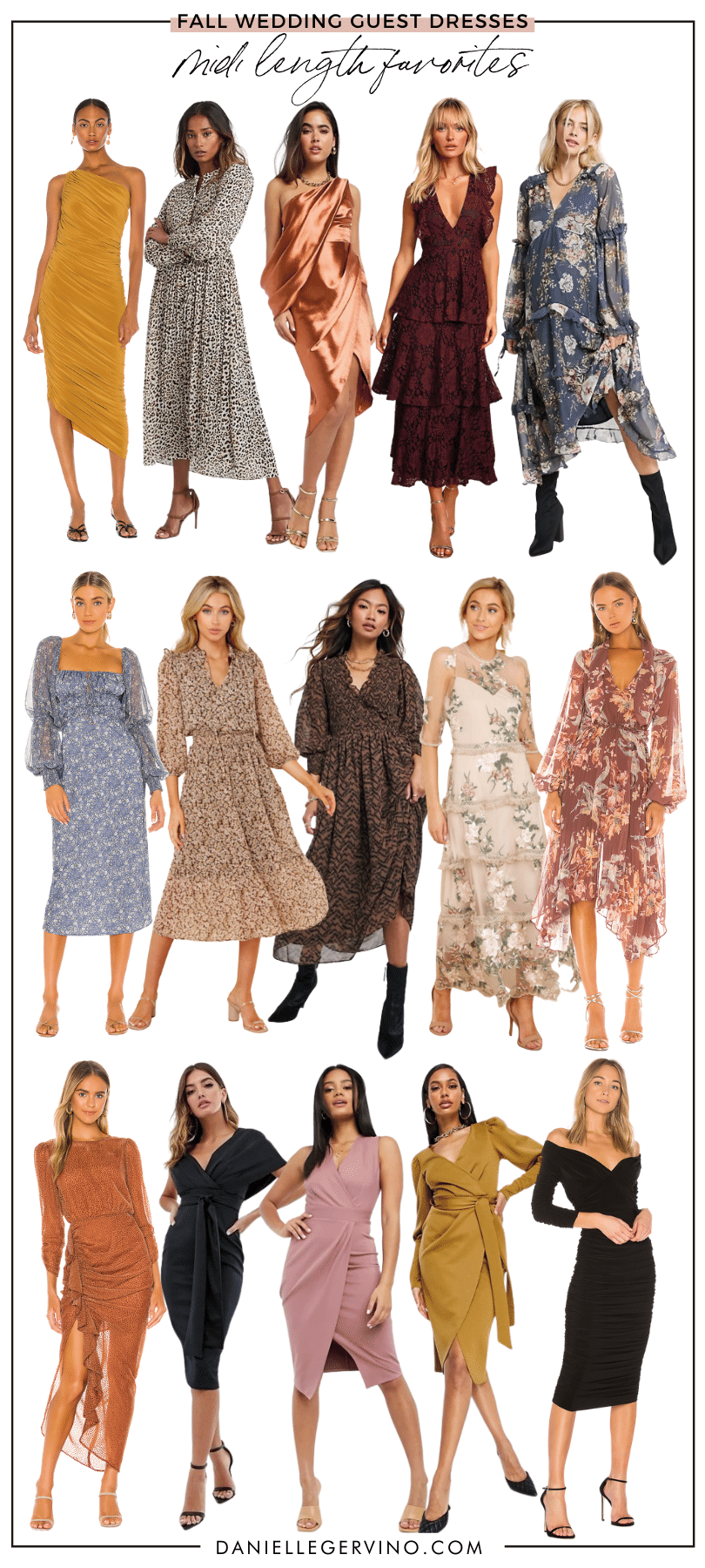 Fall Wedding Guest Dresses
