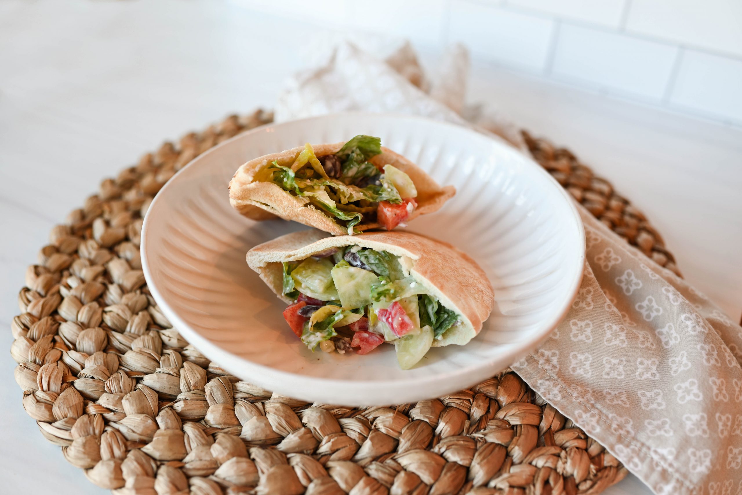 Greek Salad Pitas Greek Salad Pitas