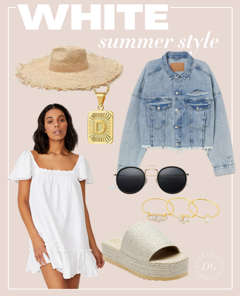 White Summer Dress 