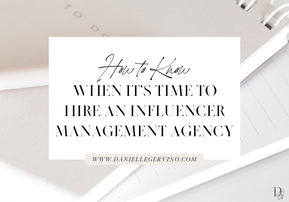Influencer Management Agency