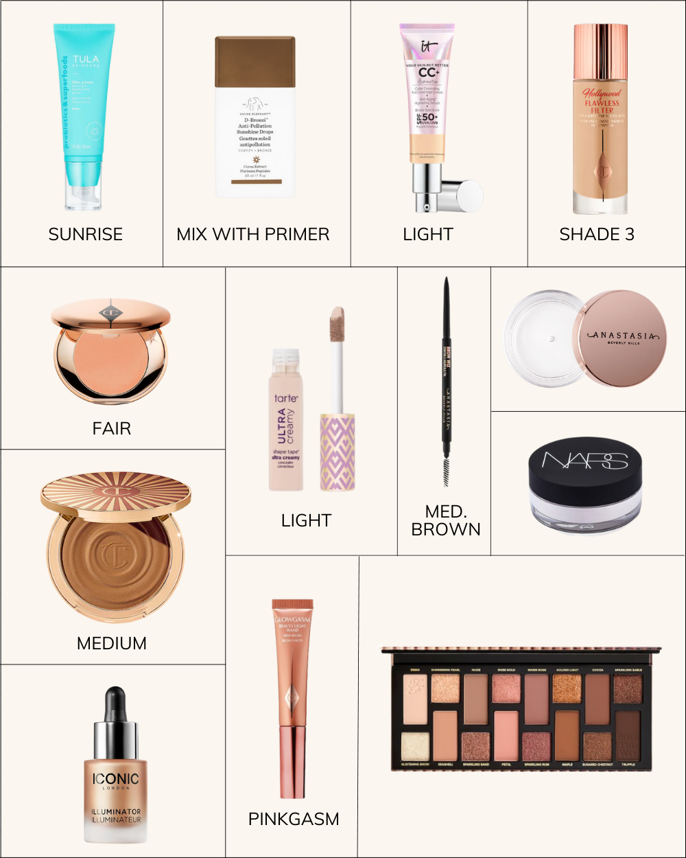 Glowy Summer Makeup