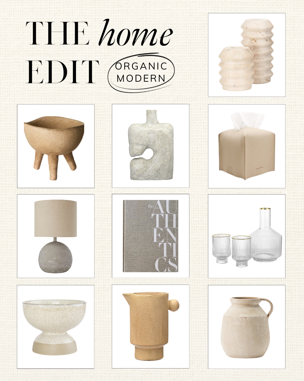 Organic Modern Decor