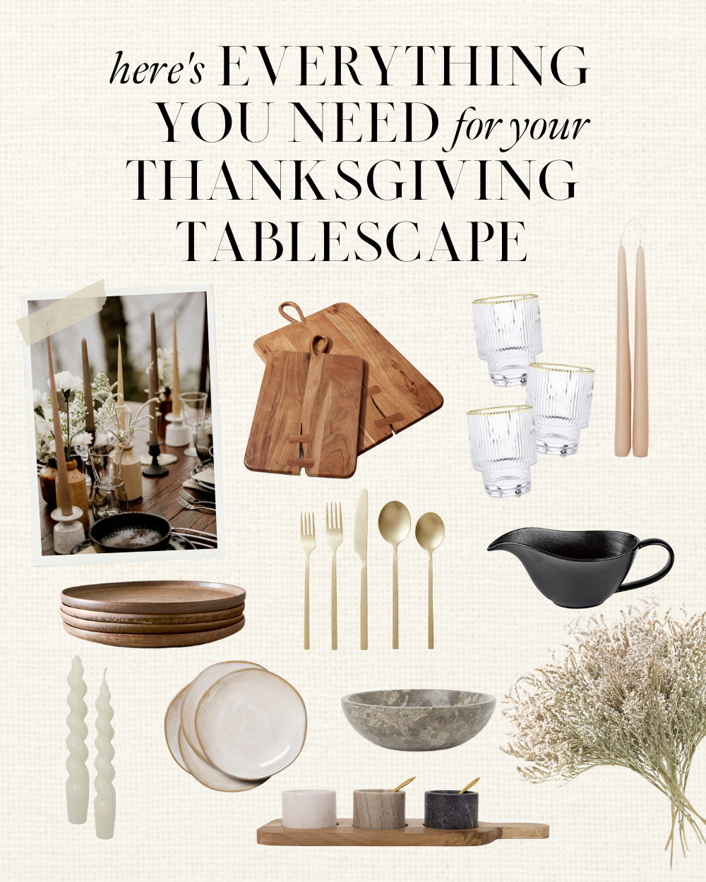 Thanksgiving Tablescape