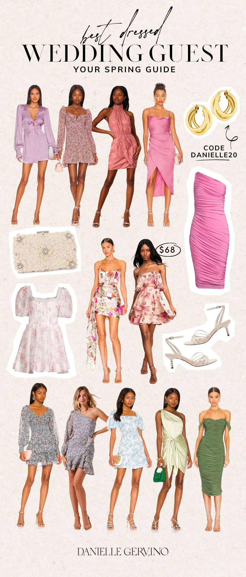 Spring 2023 Wedding Guest Dresses