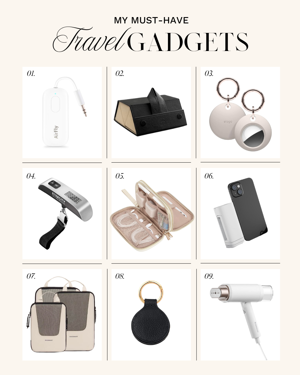 Travel gadgets