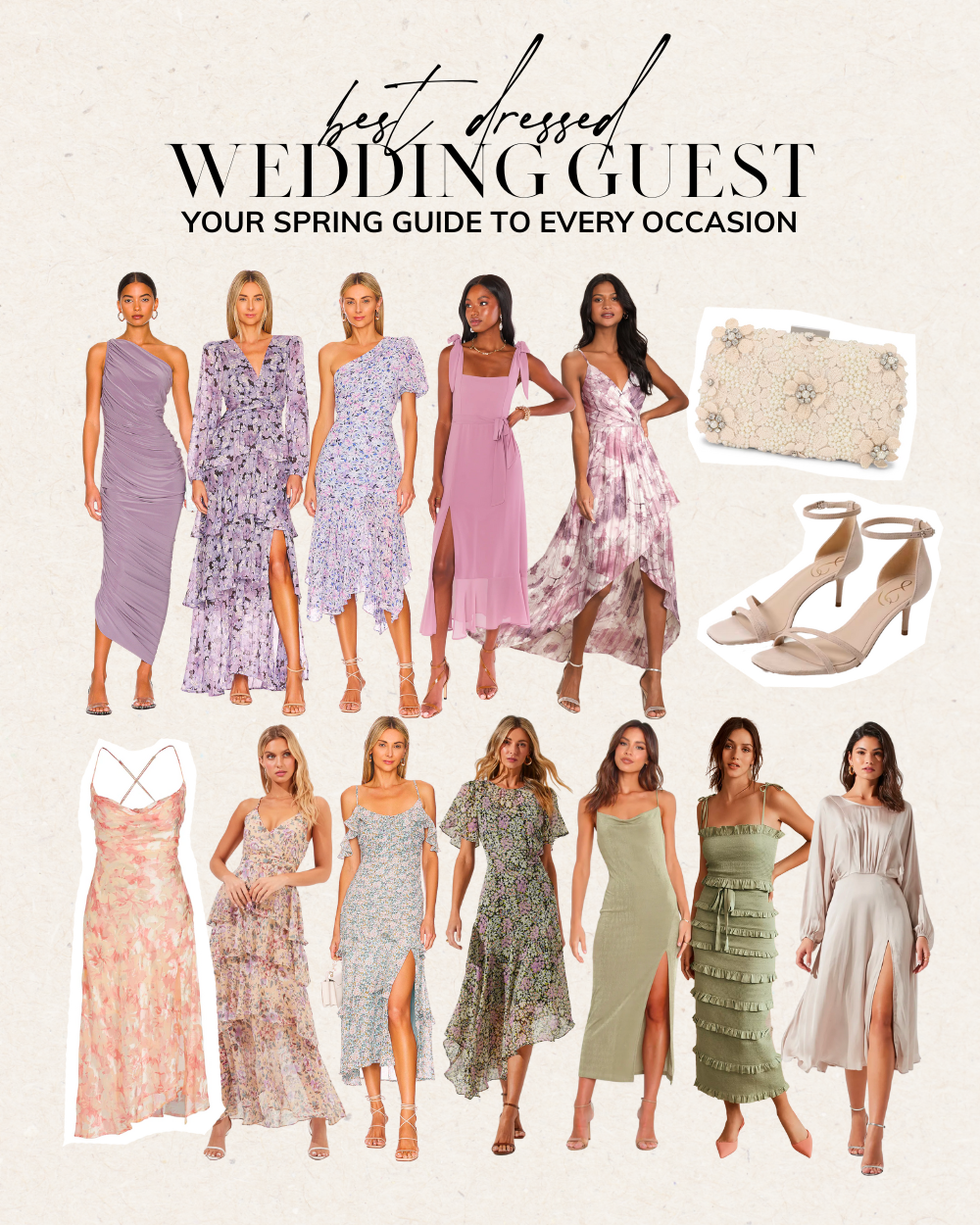 Spring 2023 Wedding Guest Dresses