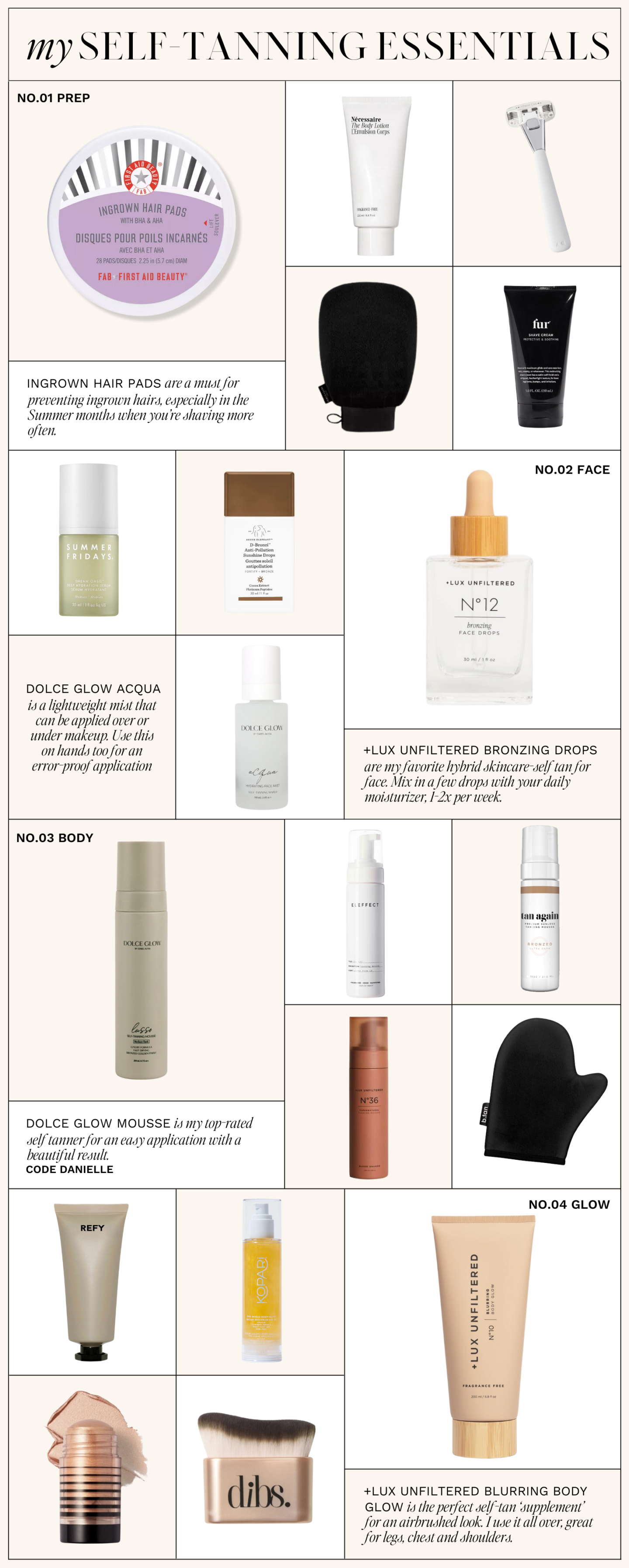 Self-Tanning Essentials