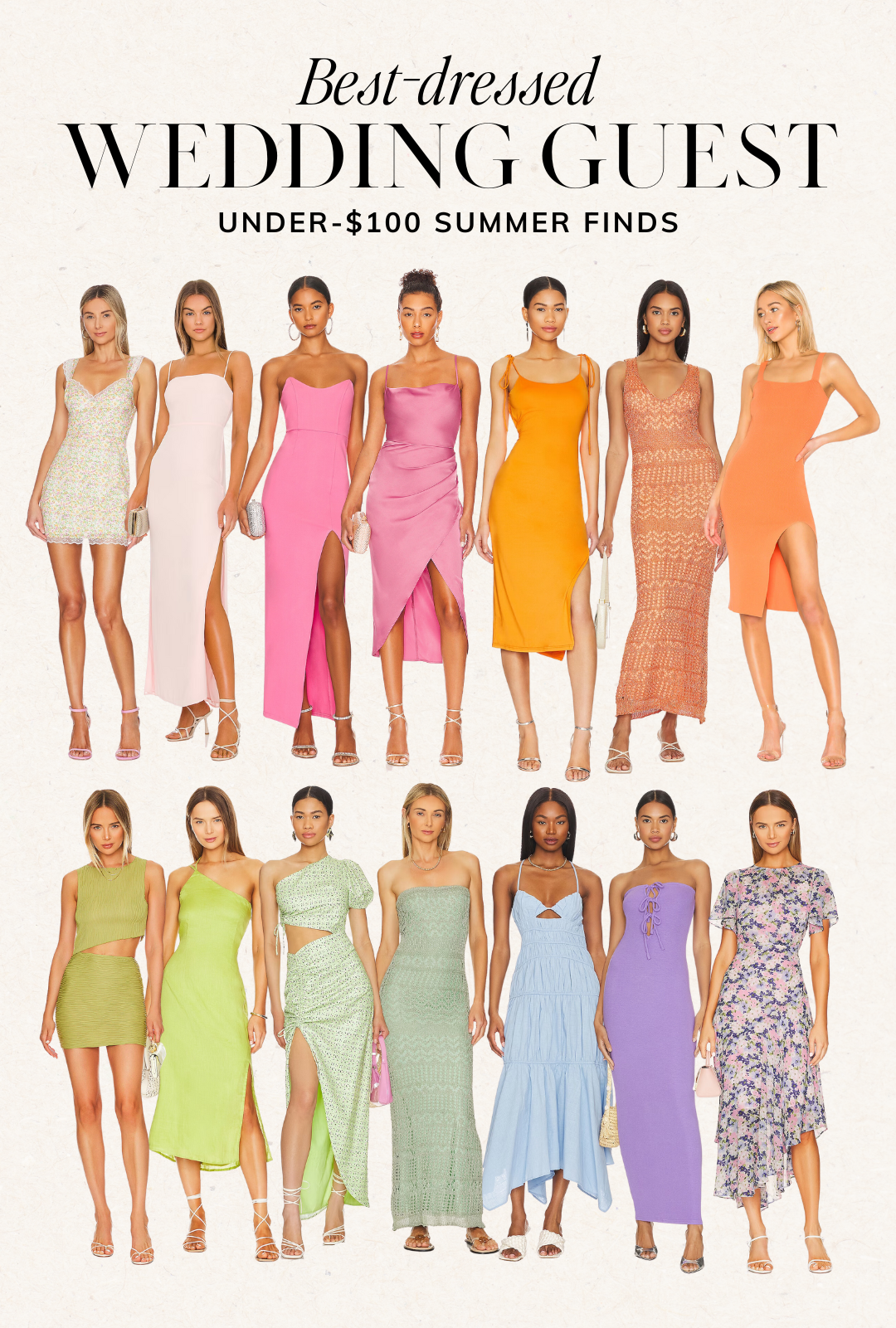 Summer Wedding Guest Dresses Under $100