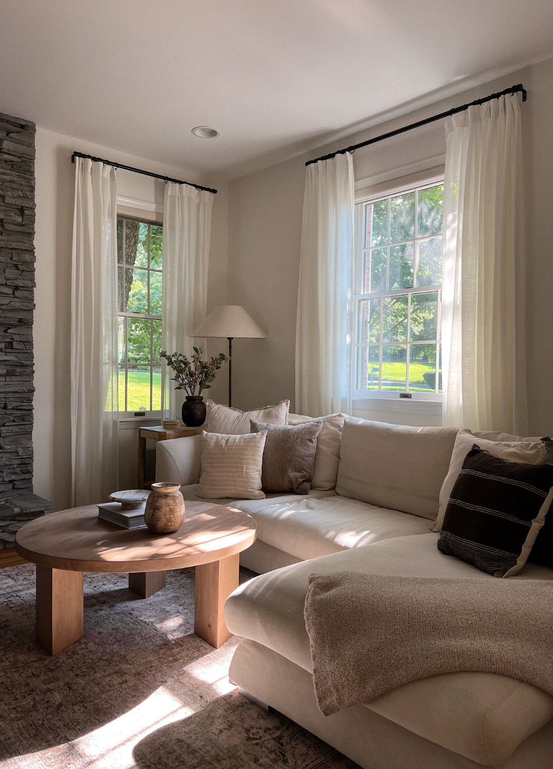 Organic Modern Living Room
