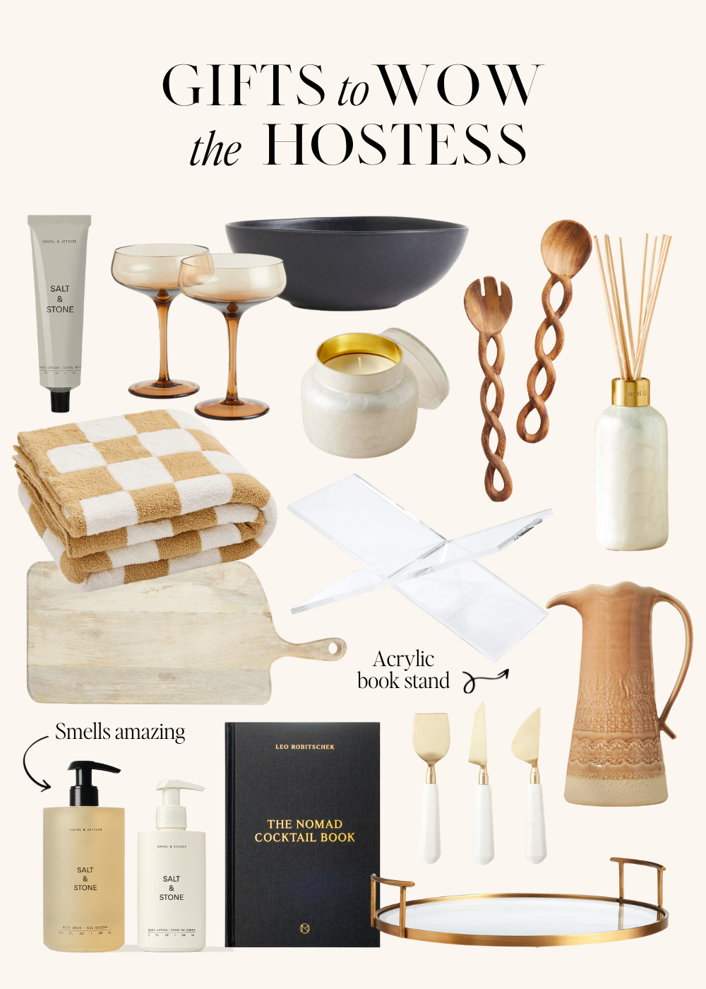 2023 Holiday Gift Guide for the host / hostess