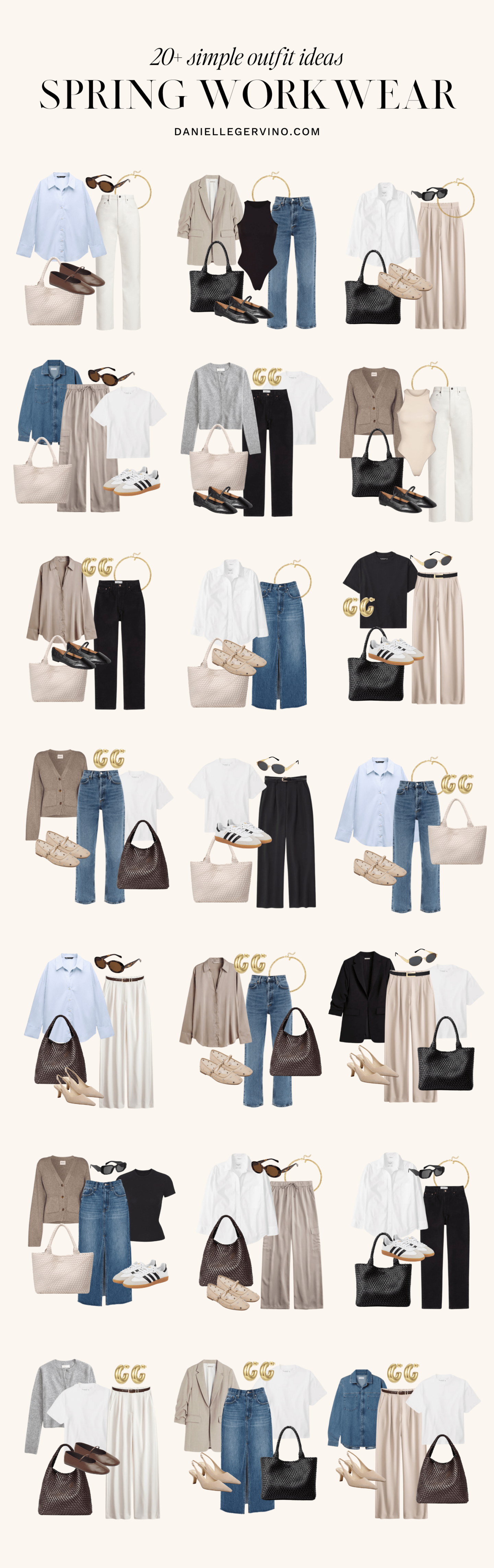 Spring work outfits for 2024