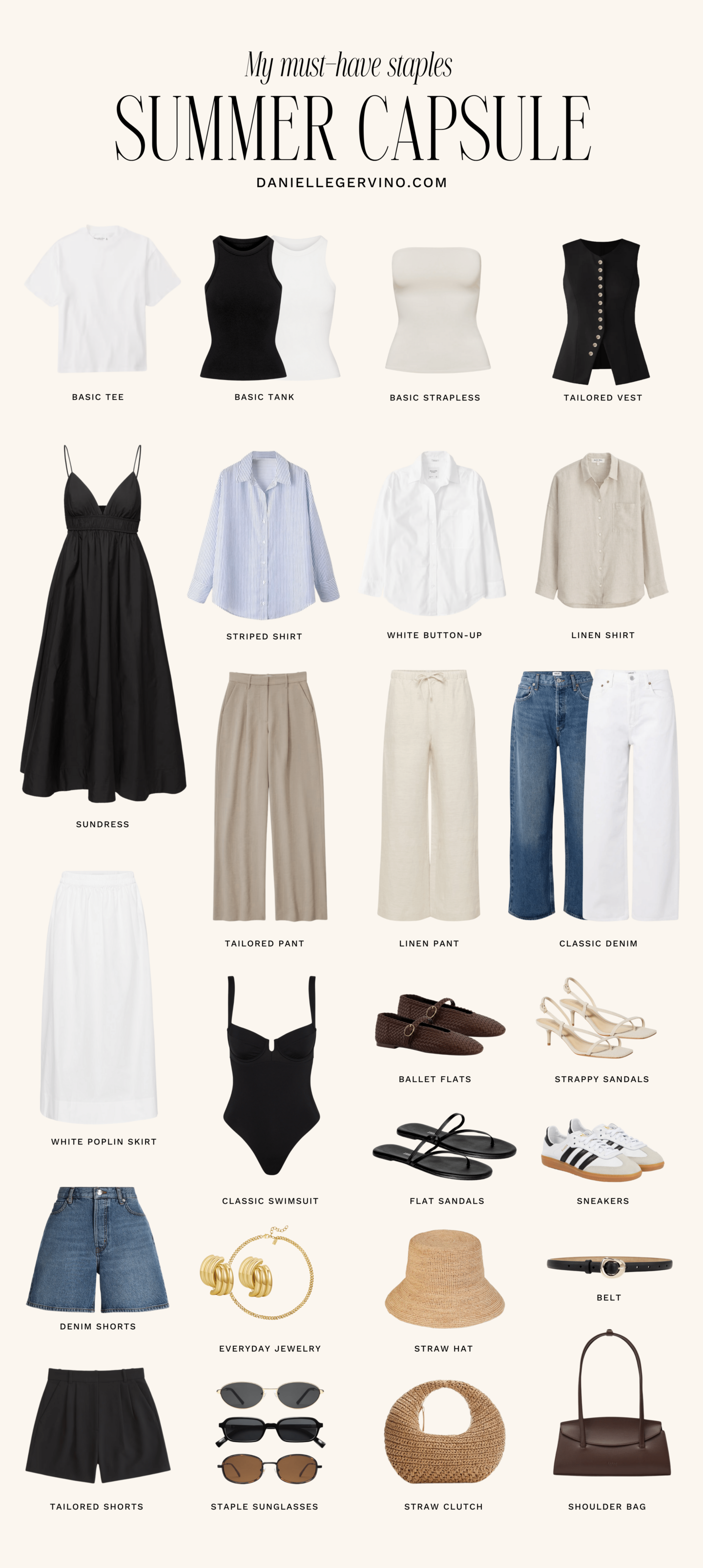 summer capsule wardrobe